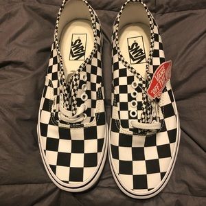 Old School Vans.  Never worn.  Tags but no box.